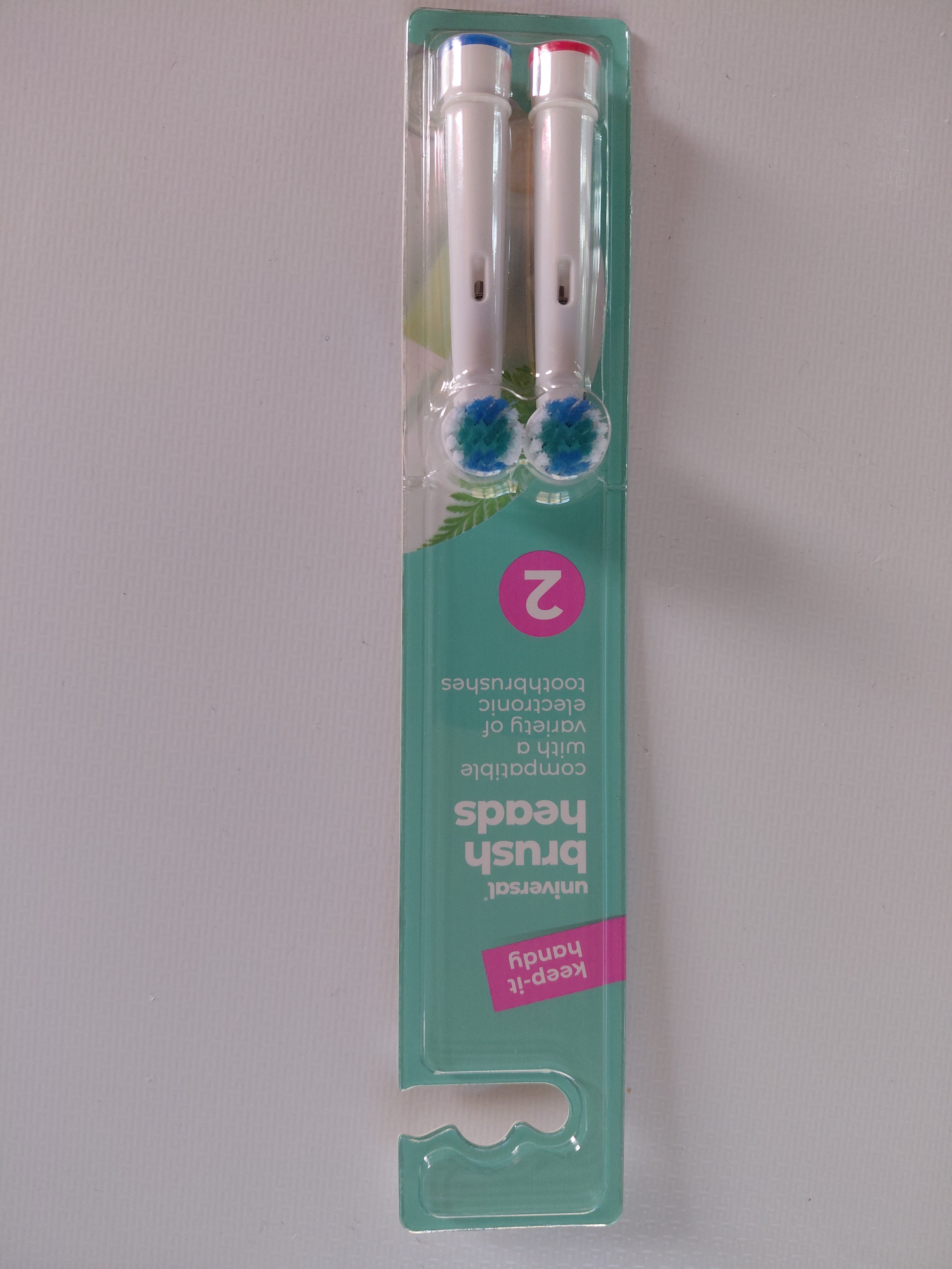 Universal Electric Toothbrush Replacement Heads – 2 Pack