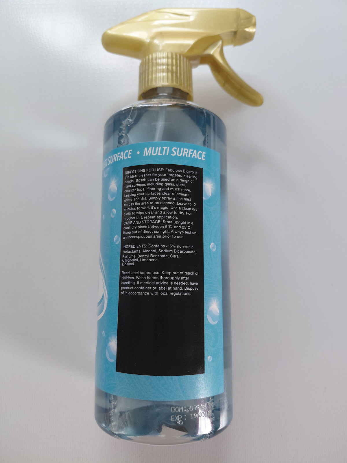 Fabulosa Filthy Bicarb Cleaner Spray – 500ml
