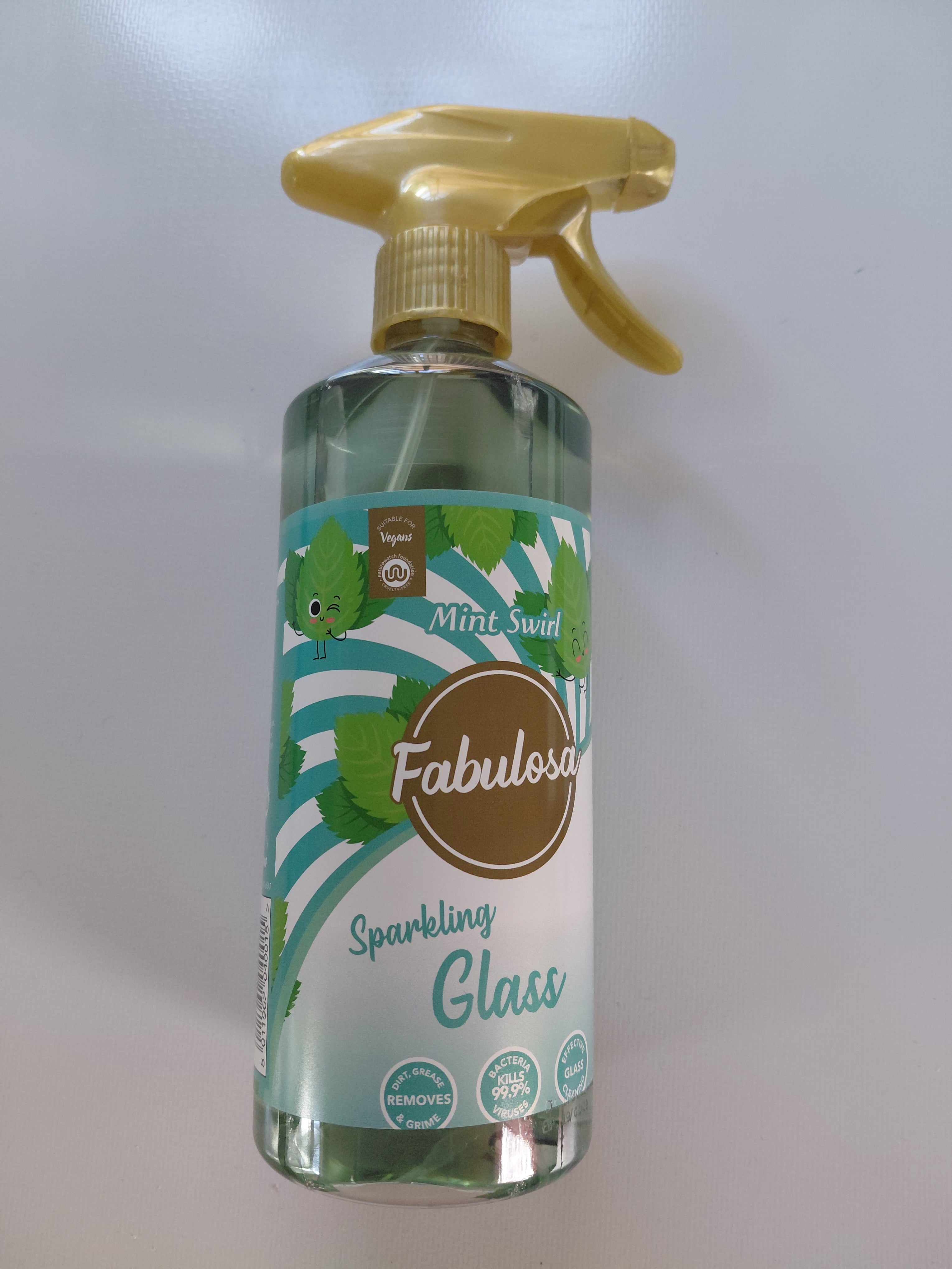 Fabulosa Sparkling Glass Mint Swirl – 500ml