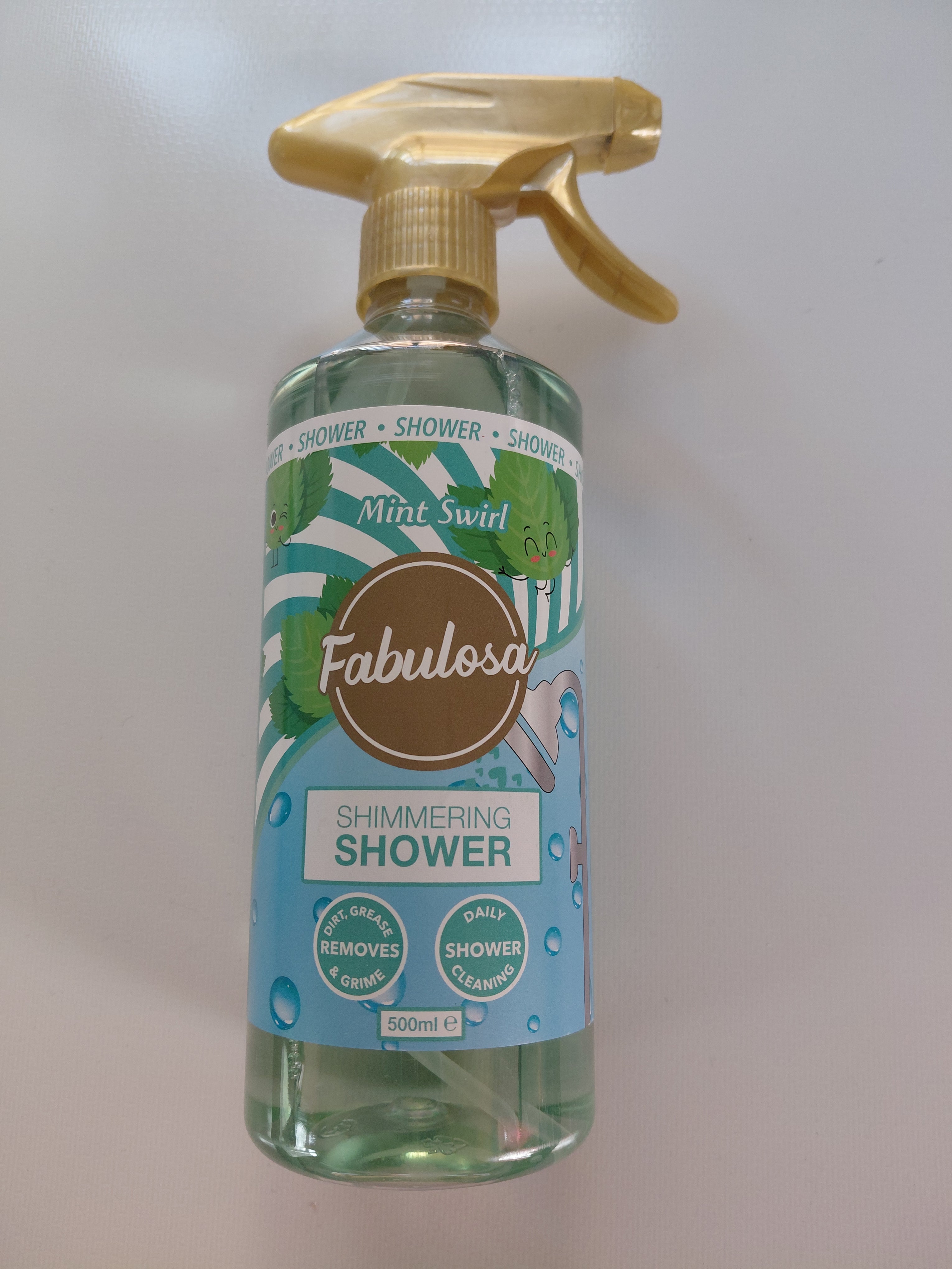 Fabulosa Shimmering Shower Mint Swirl – 500ml