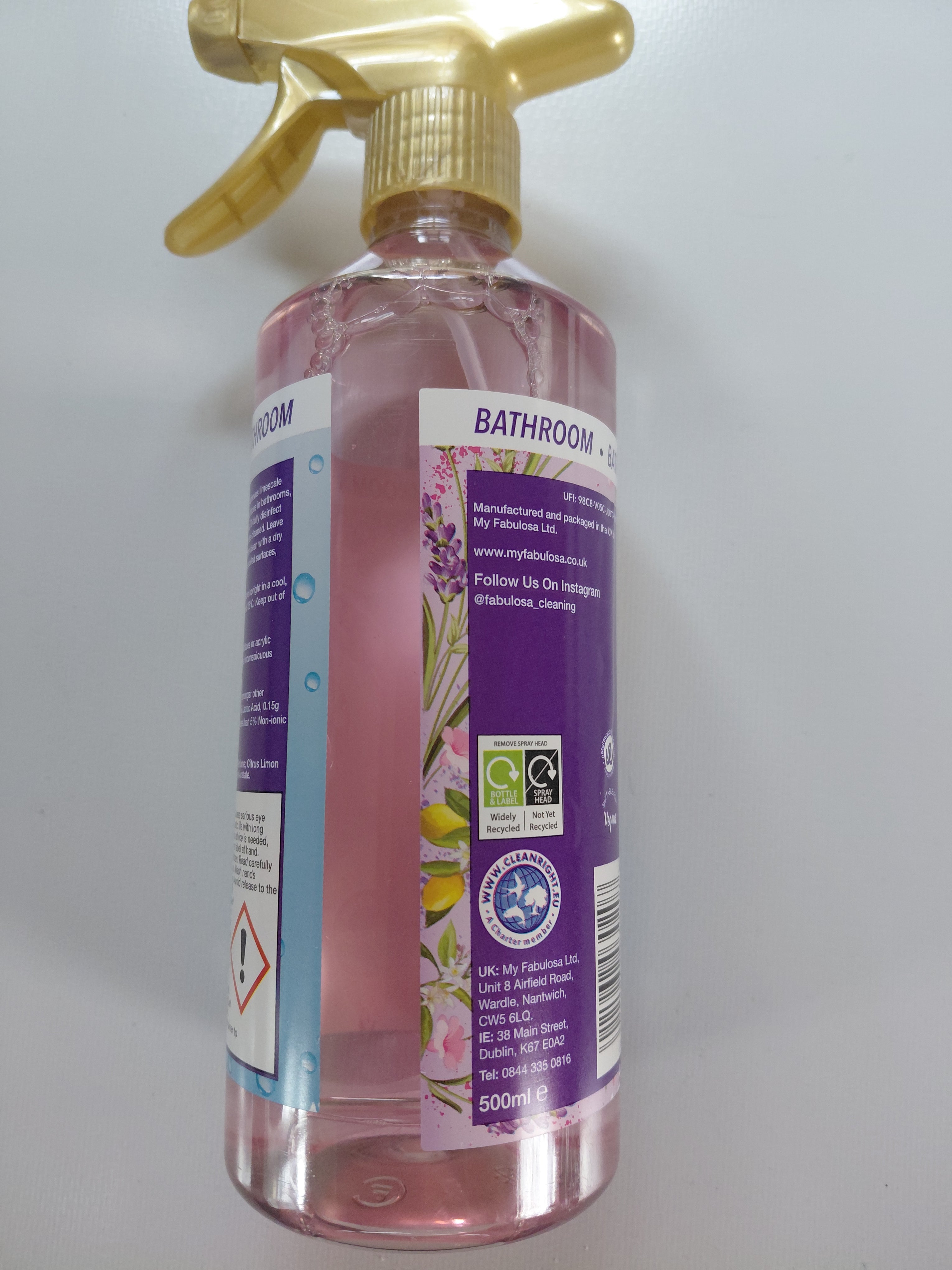 Fabulosa Dazzling Bathroom Lemon Lavender – 500ml