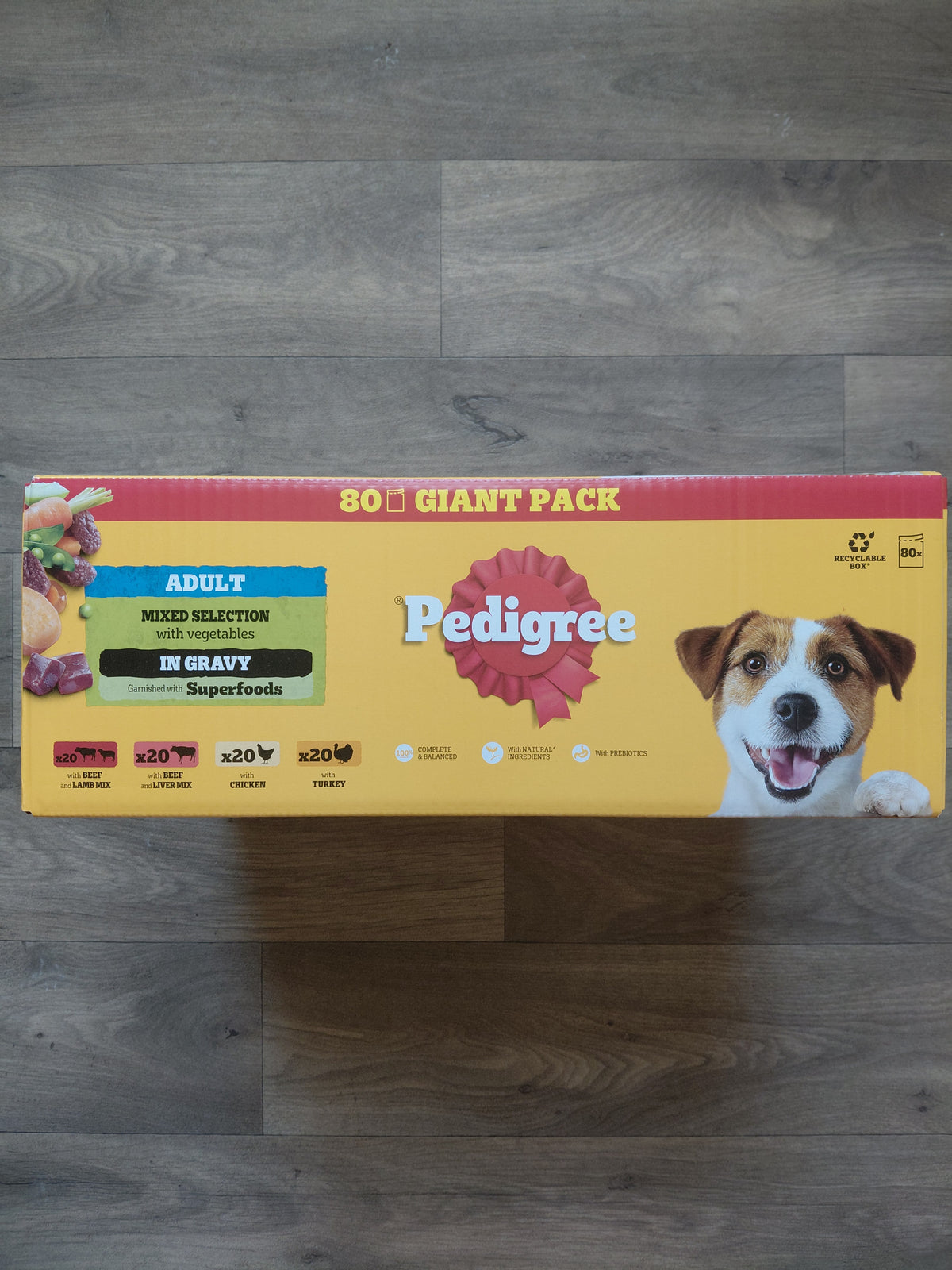 Pedigree Adult Mixed Selection in Gravy – 80 Pouches