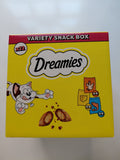 Dreamies Variety Snack Box Cat Treats – 12 × 60g