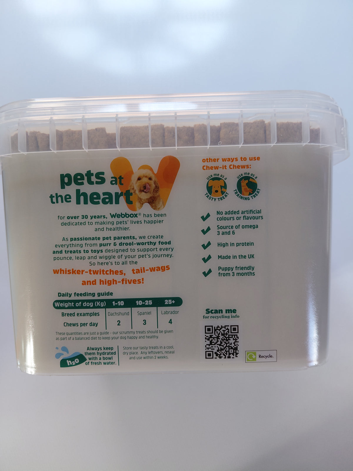 Webbox Chew-it Chews Chicken Dog Treats – 2.15kg