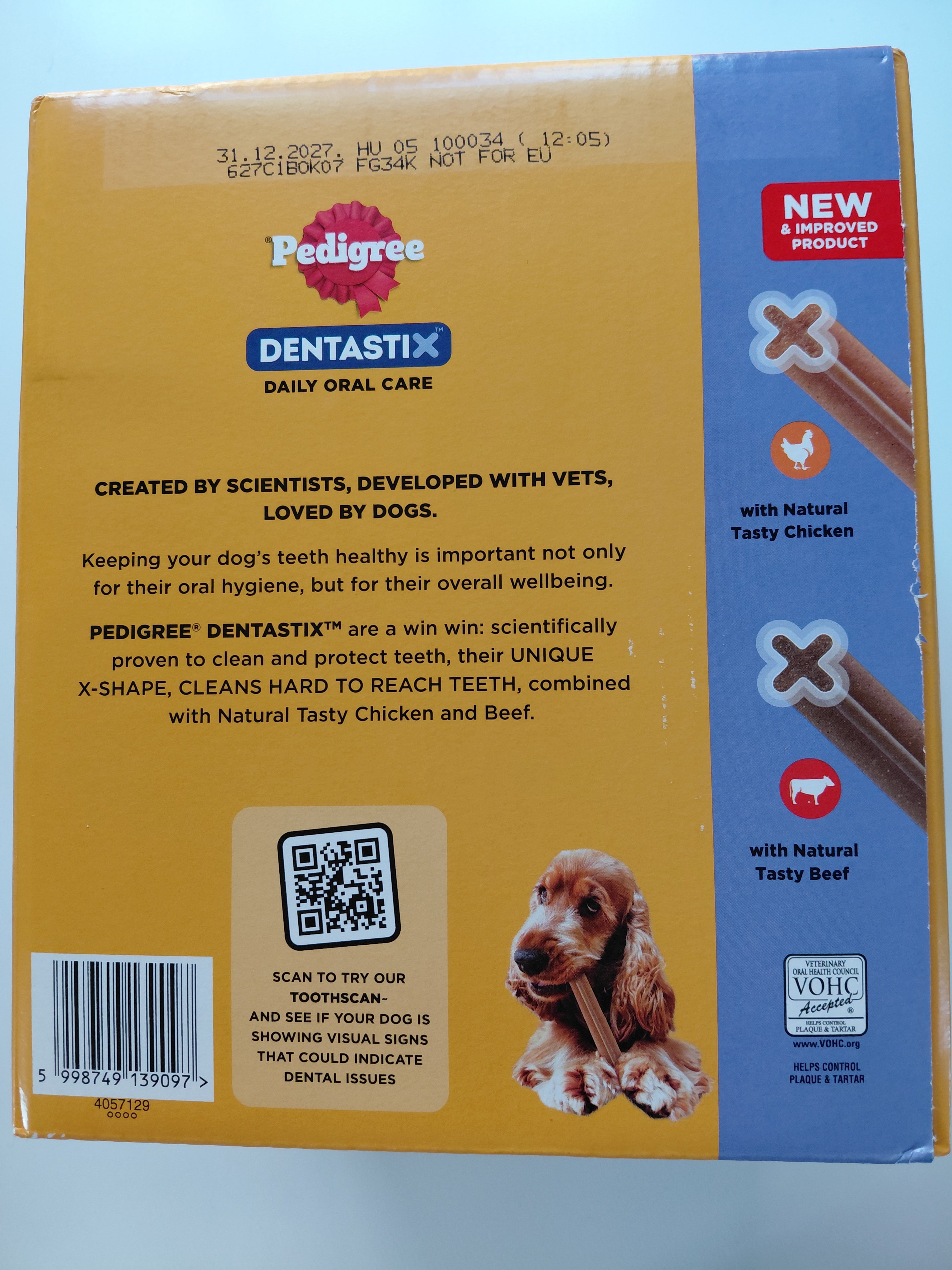 Pedigree Dentastix Daily Oral Care Medium Dogs – 105 Sticks