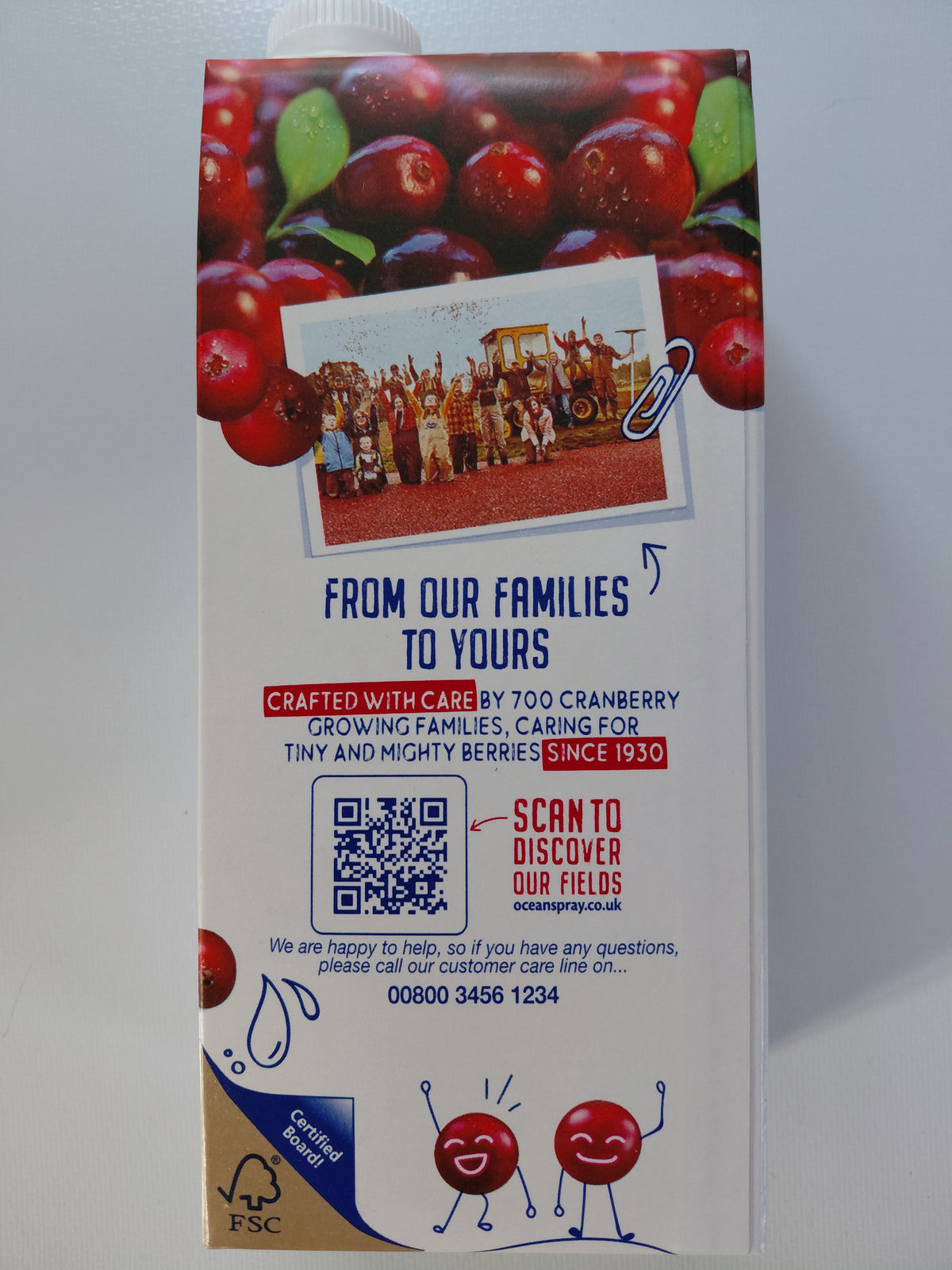 Ocean Spray Cranberry Classic Juice Drink 1L