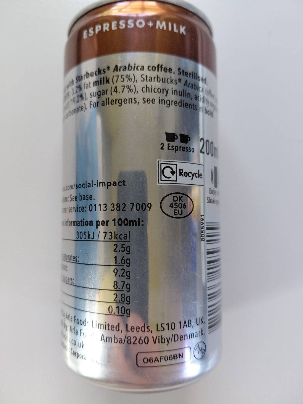 Starbucks Doubleshot Espresso 200ml