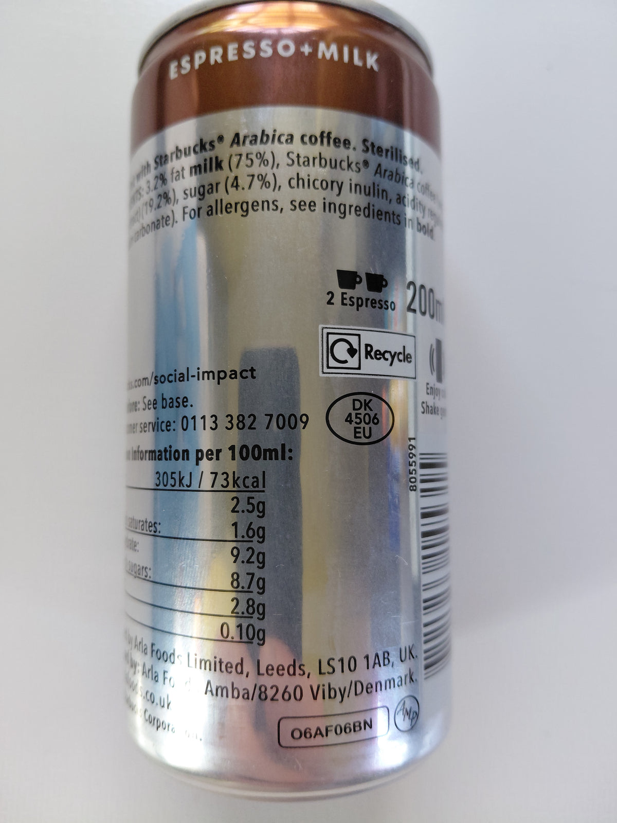 Starbucks Doubleshot Espresso 200ml