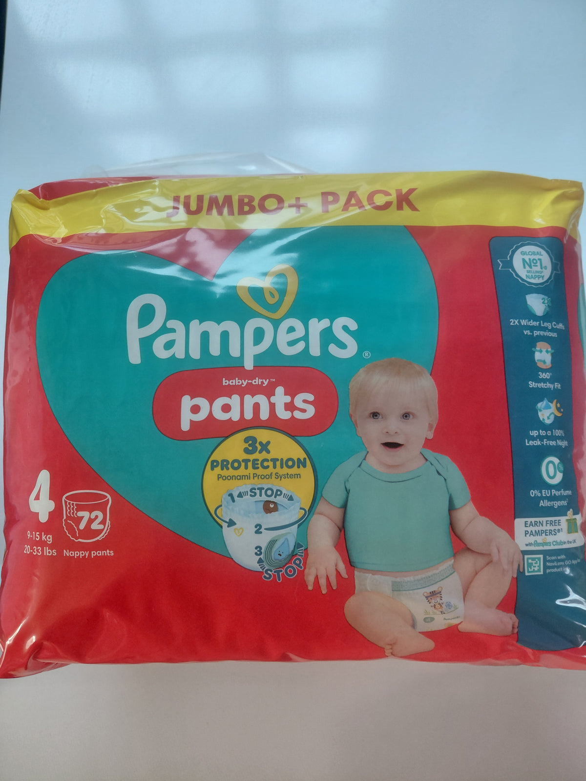 Pampers Baby-Dry Pants Size 4 – 36 Pack