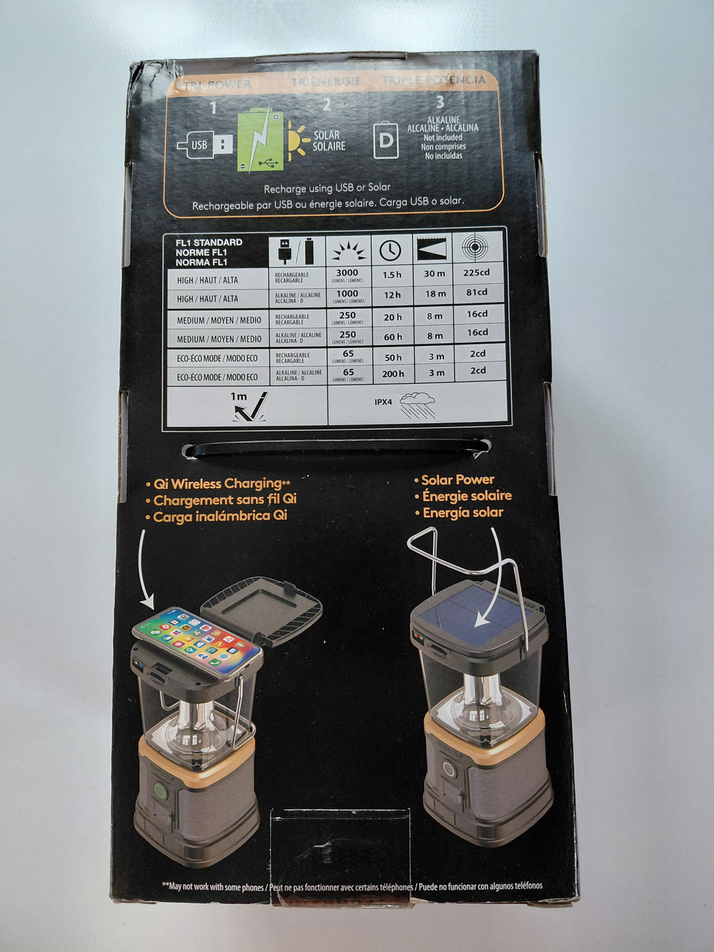 Duracell 3000 Lumen Tri-Power Rechargeable Lantern