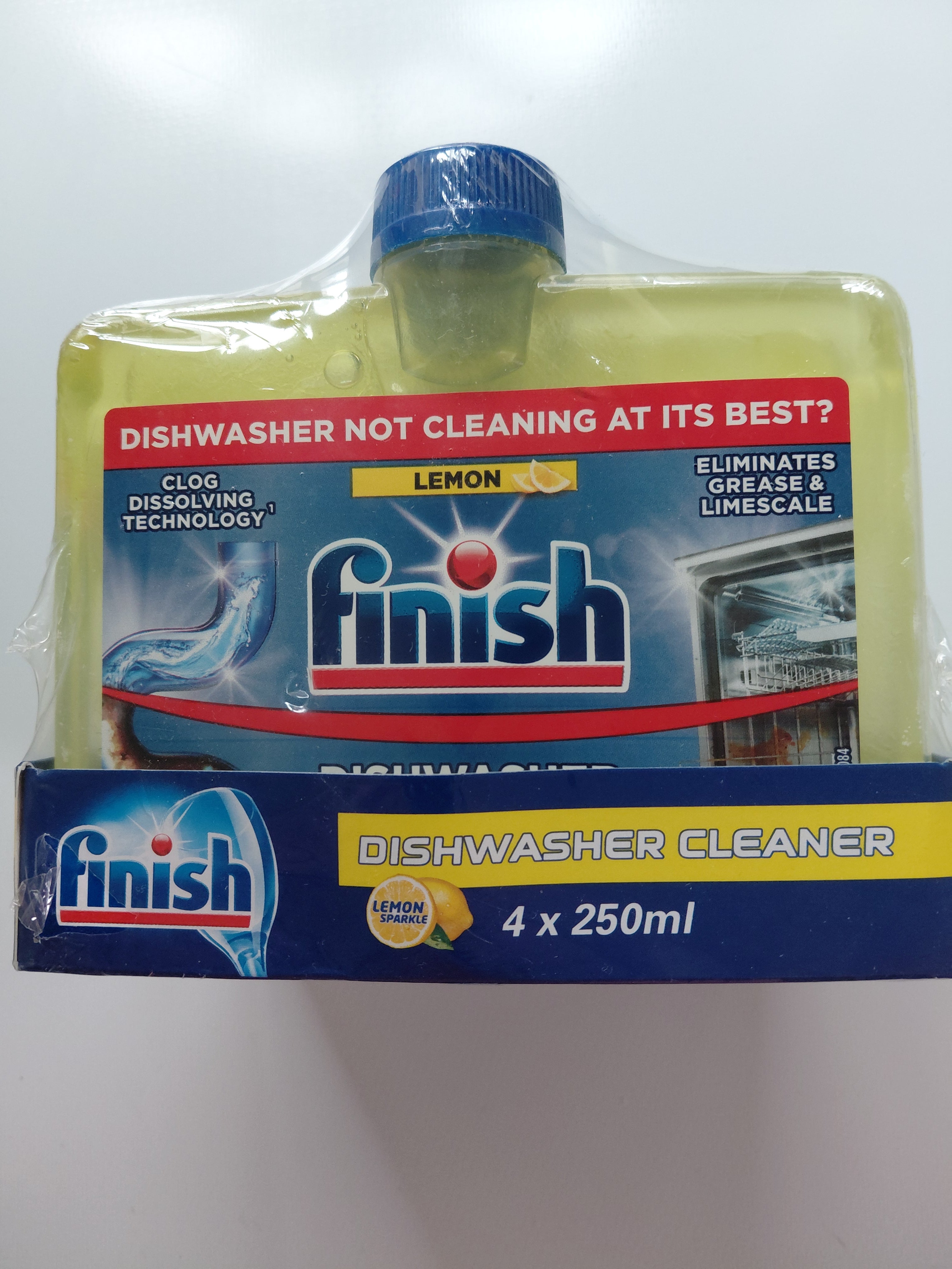 Finish Dishwasher Cleaner Lemon 250ml
