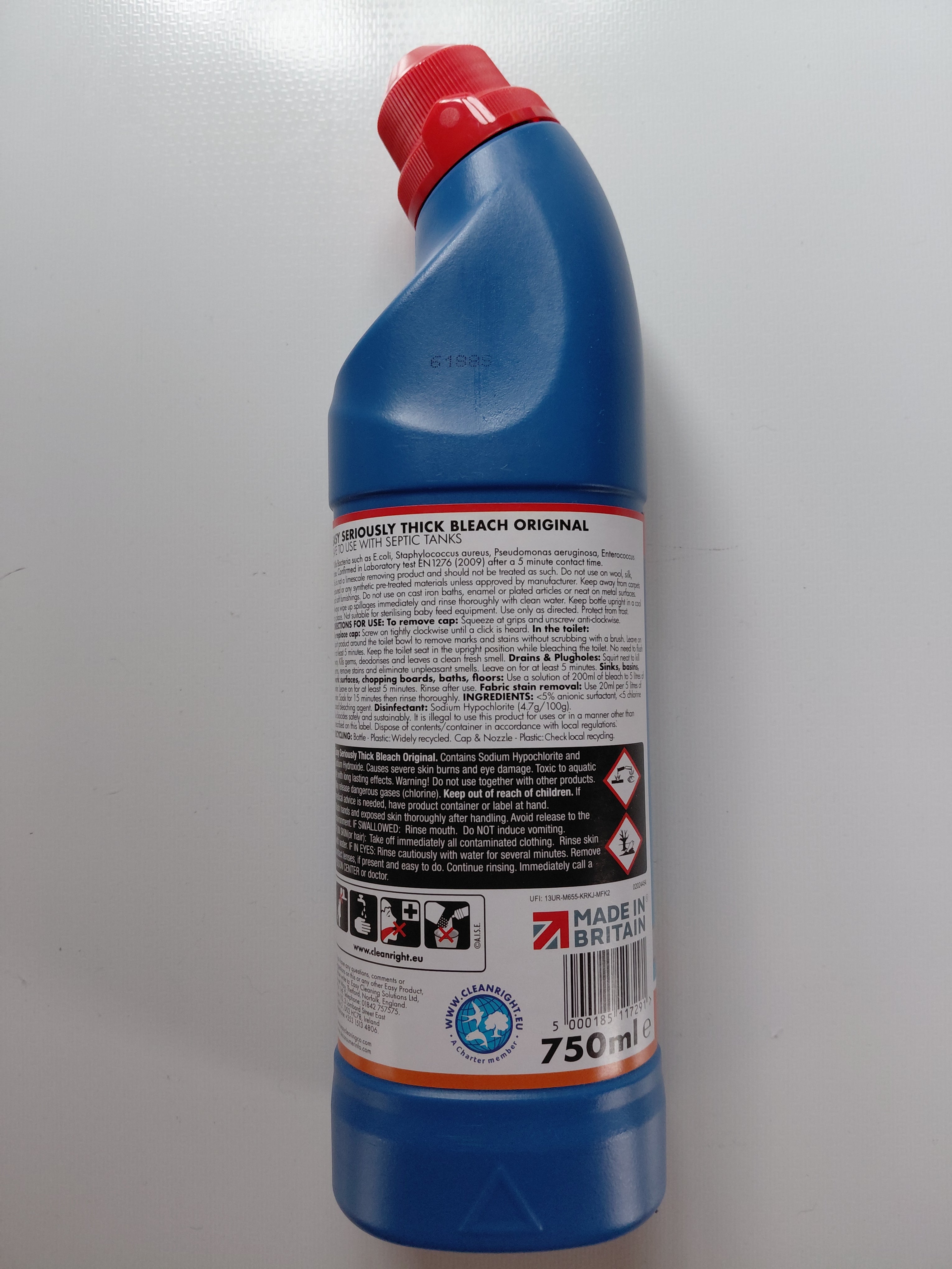 Easy Seriously Thick Bleach Original 750ml