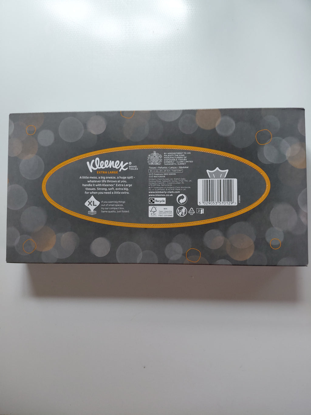 Kleenex Extra Large XL Facial Tissues – 90 Tissues