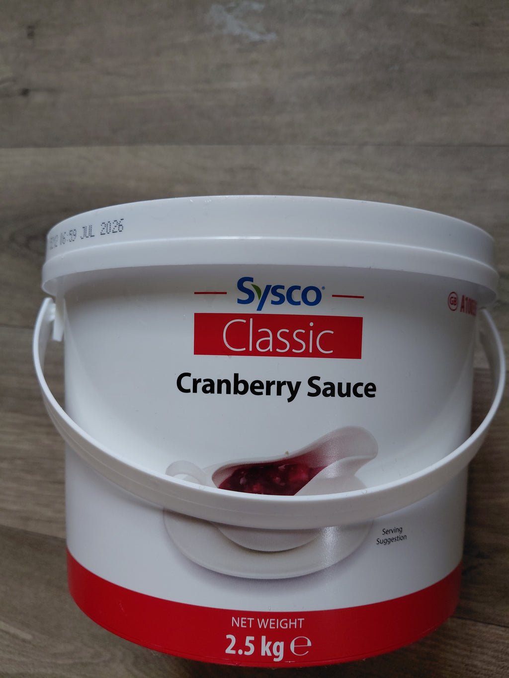 Sysco Classic Cranberry Sauce 2.5kg