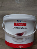 Sysco Classic Cranberry Sauce 2.5kg