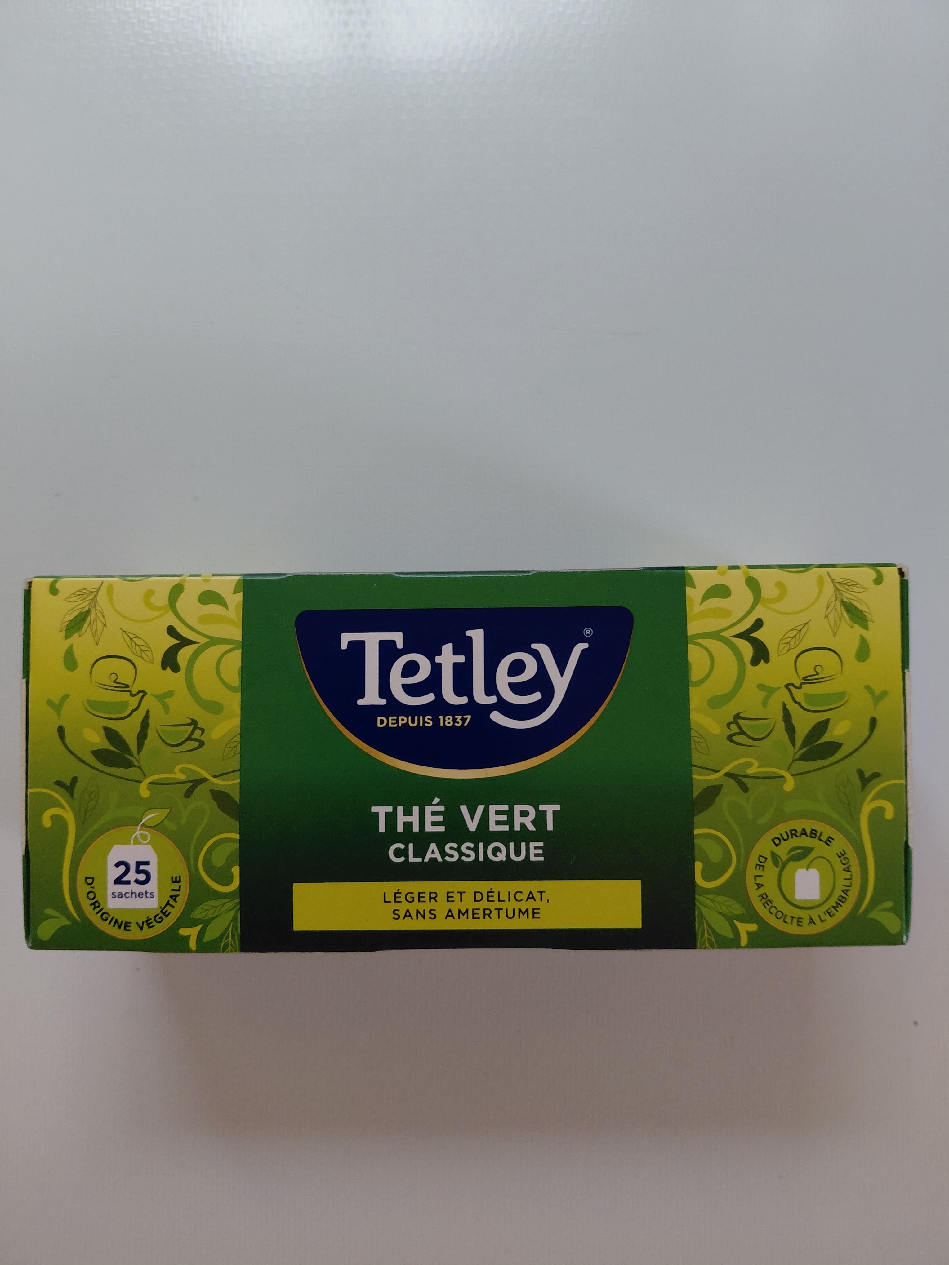 Tetley Classic Green Tea – 25 Tea Bags