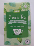 ASDA Green Tea with Peppermint – 20 Bags