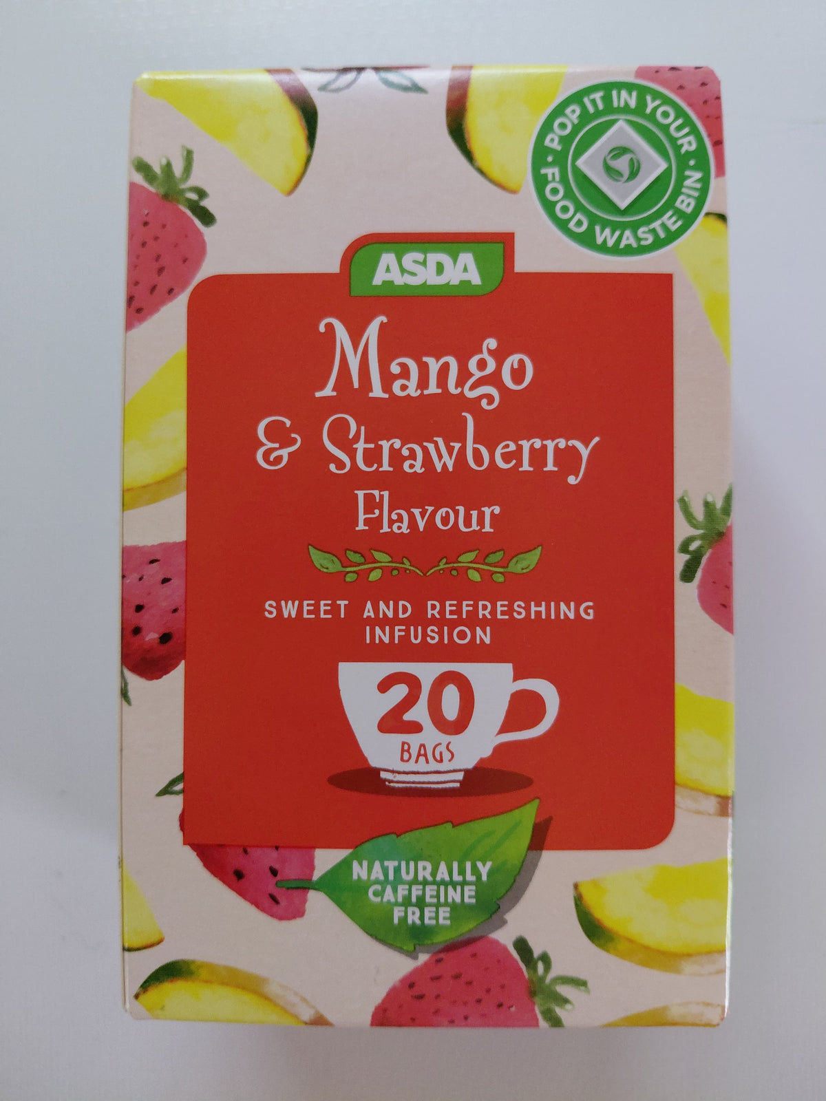 ASDA Mango & Strawberry Tea – 20 Bags