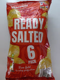 Snackrite Ready Salted Crisps – 6 Pack