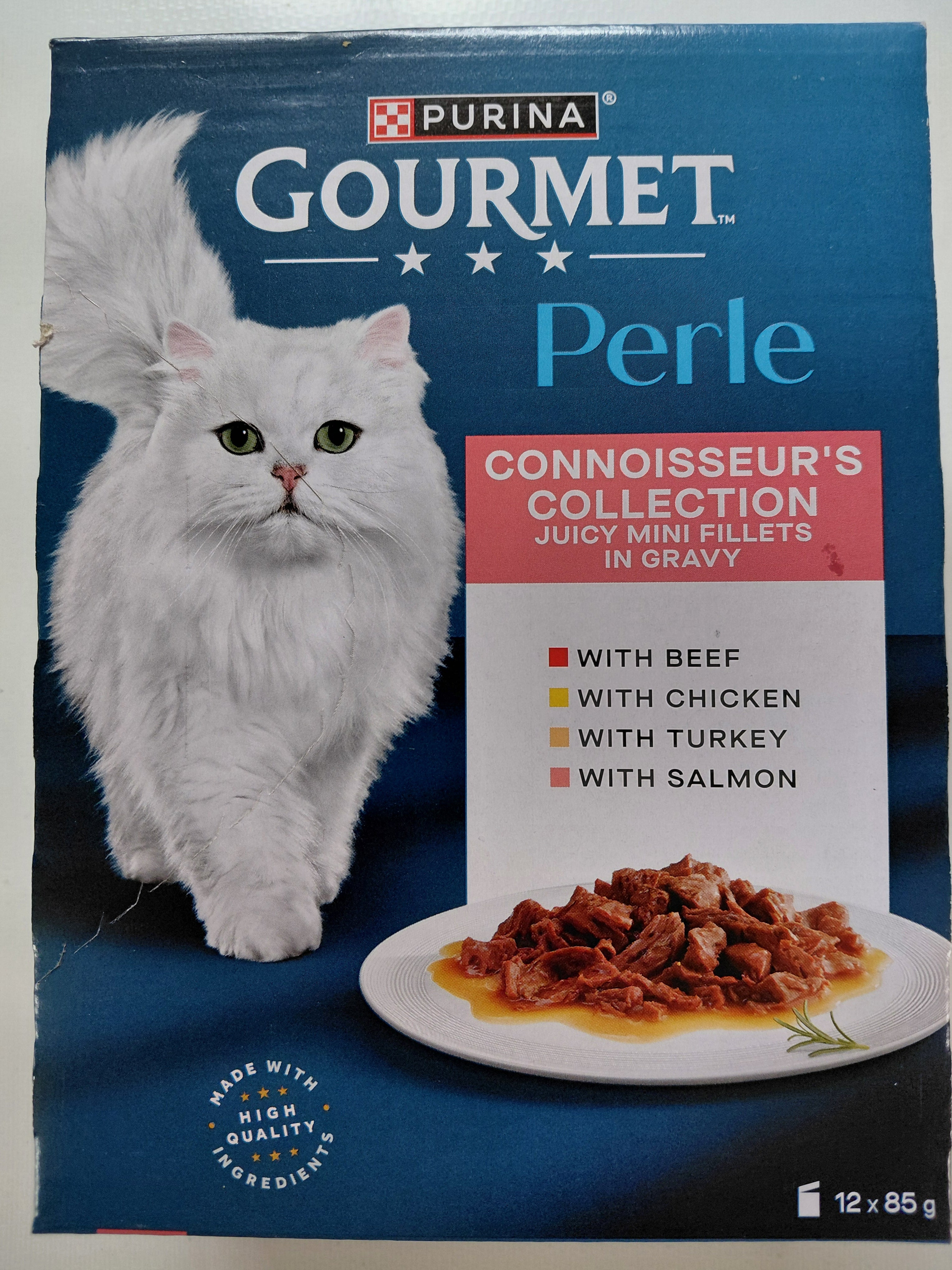 Gourmet Wet Cat Food – 12 Pouches Box