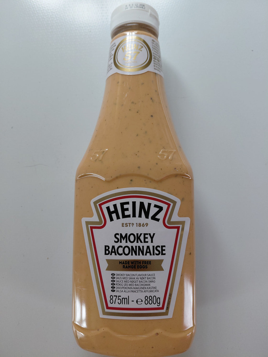 Heinz Smokey Baconnaise Sauce 875ml