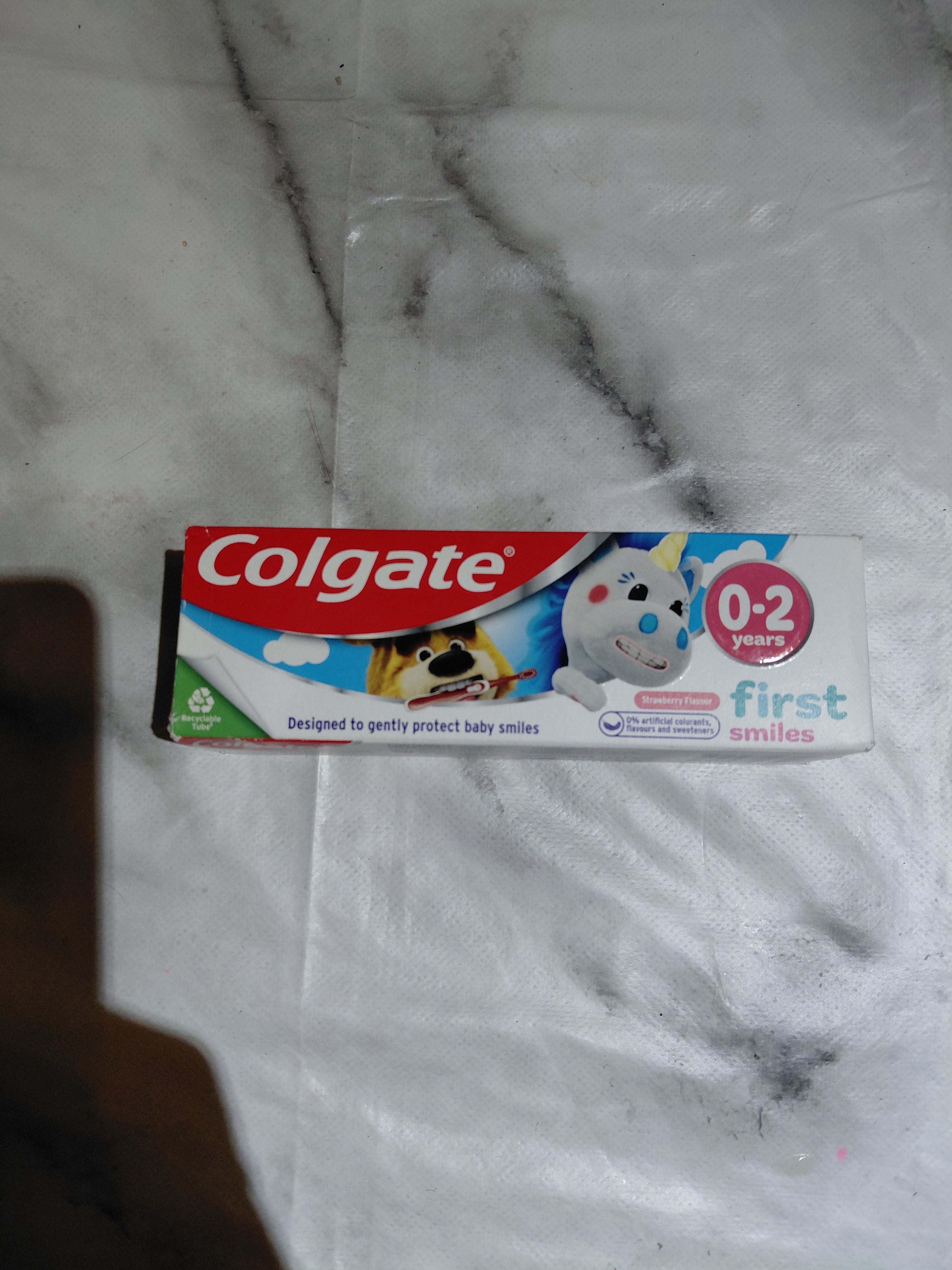Colgate First Smiles Toothpaste (0-2 years, Strawberry Flavour)