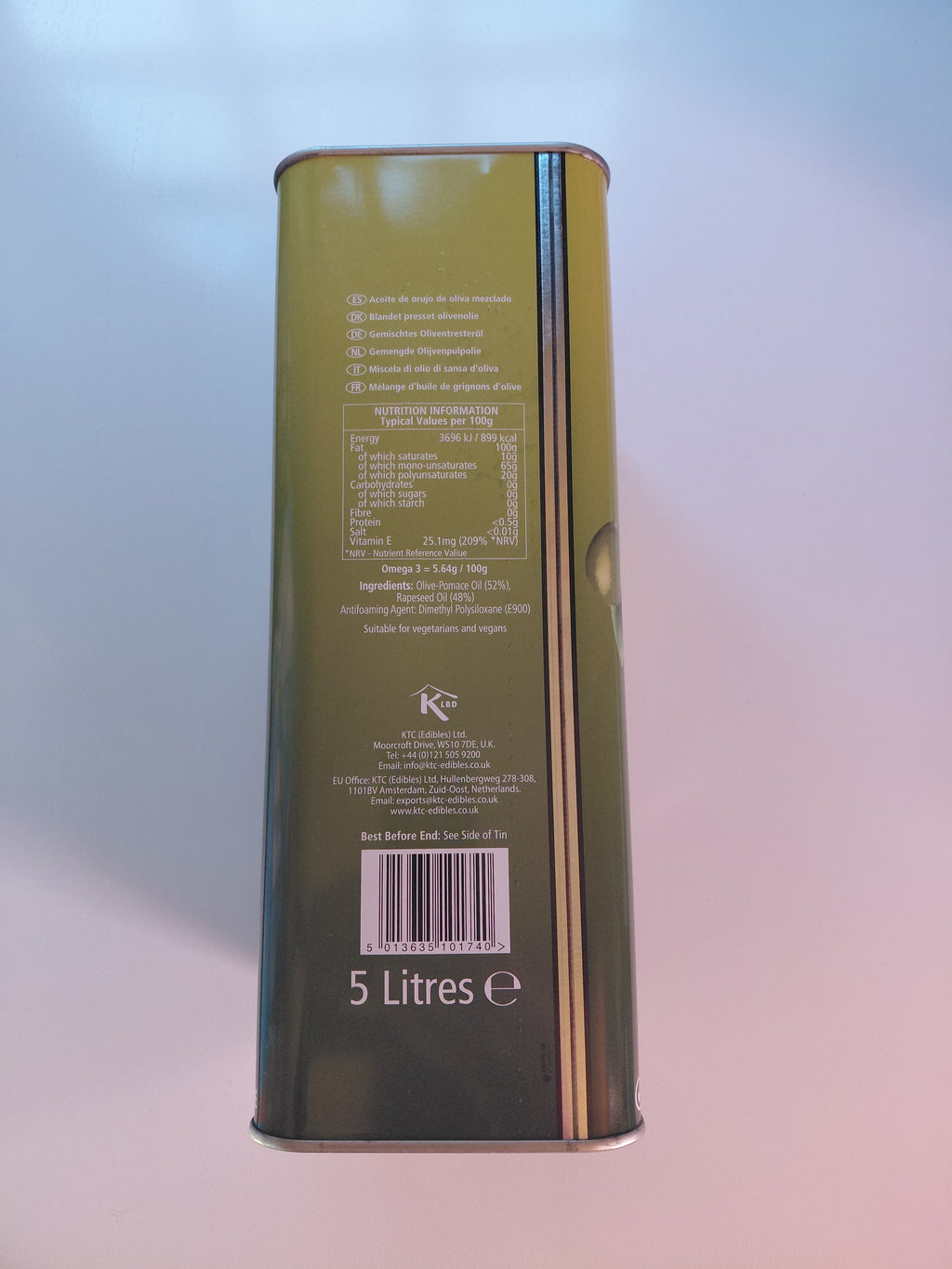 KTC Olive Pomace Oil Blend 5L